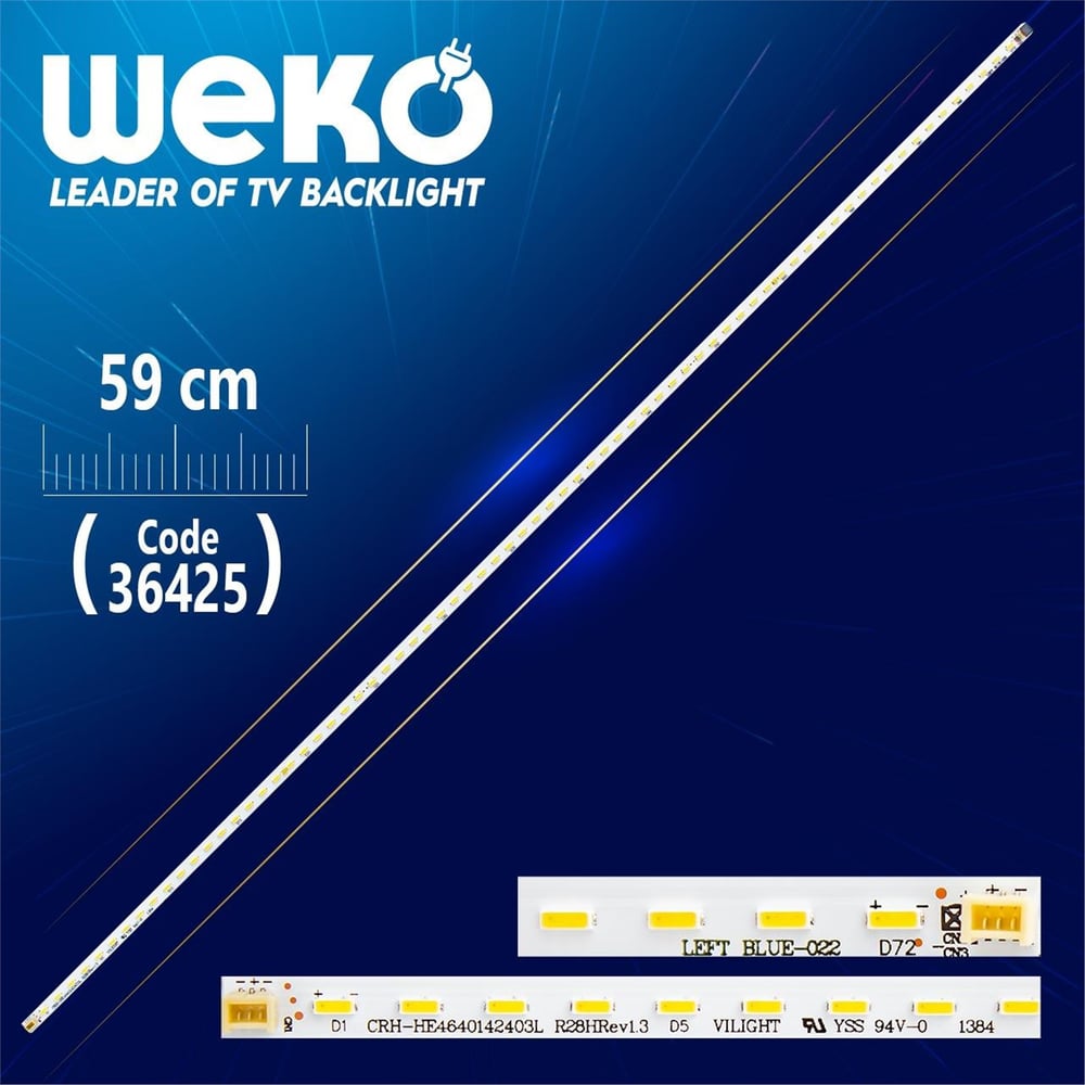Weko CRH-HE4640142403L R28H 72 Ledli 59 CM - Tv Led Bar - Tv Led Bar