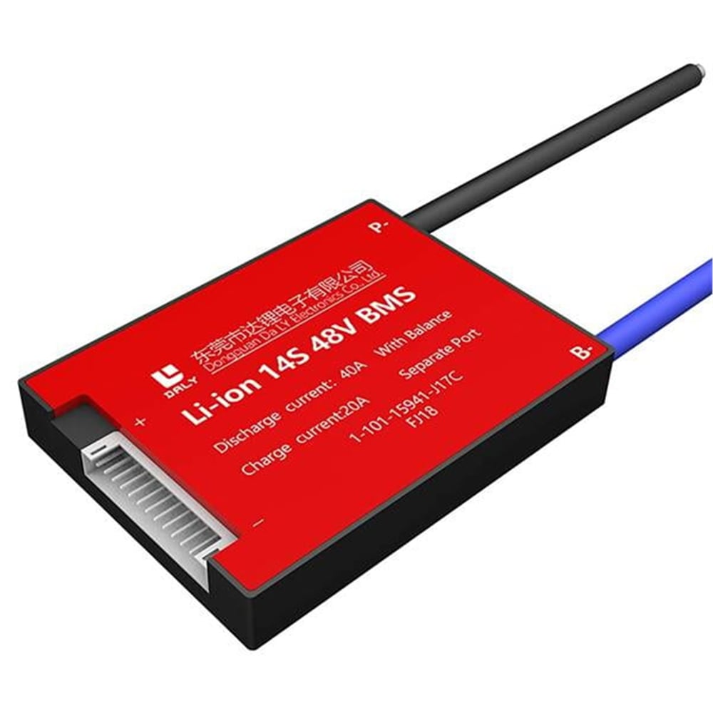 Oem Daly Bms 14S 40A Balanslı - Ortak Port - Pil Koruma Devresi BMS