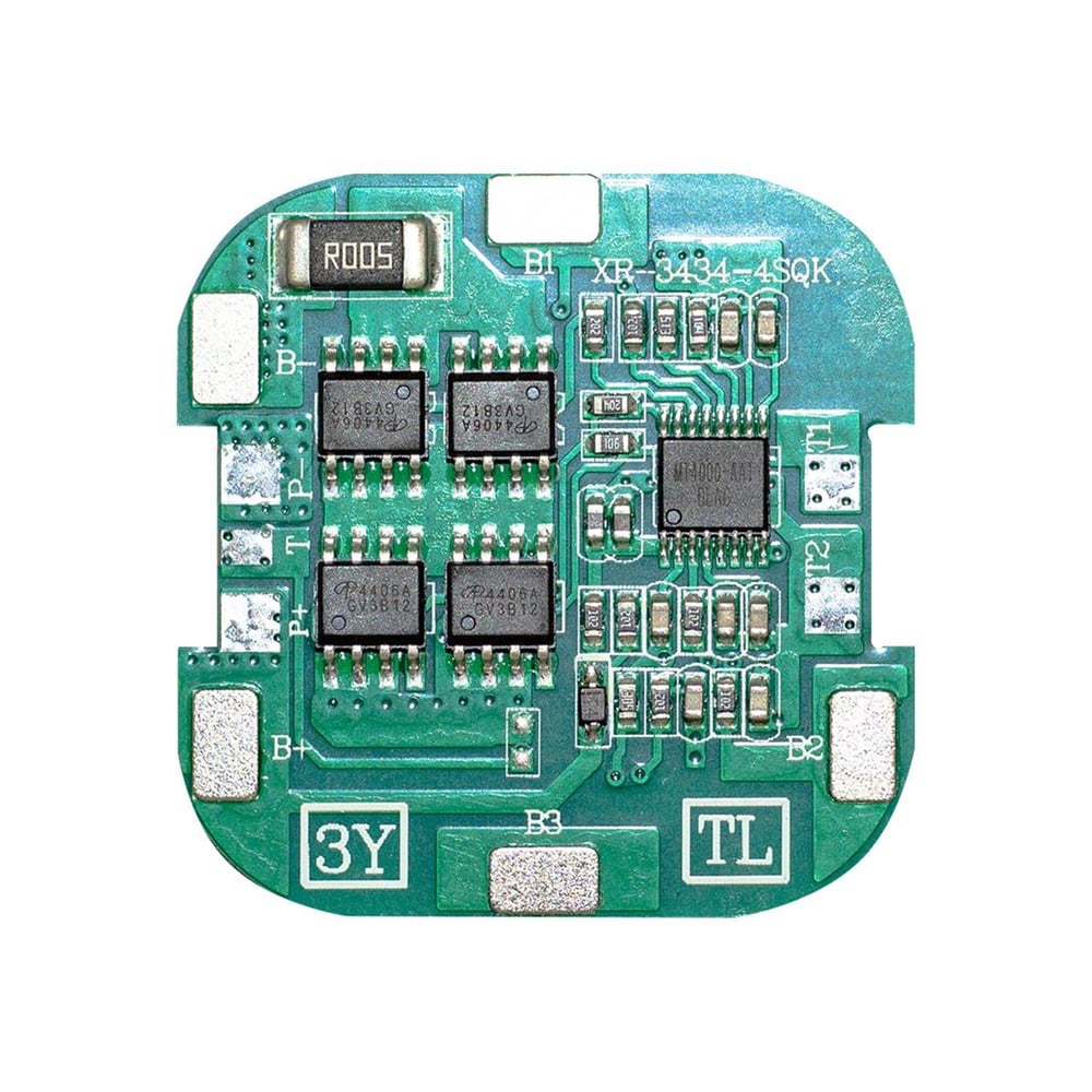 Daly Bms Daly DL-6752 4S 14.8 Volt 8 Amper 18650 Şarj-Deşarj Koruma Devresi Kartı - Pil Koruma Devresi BMS