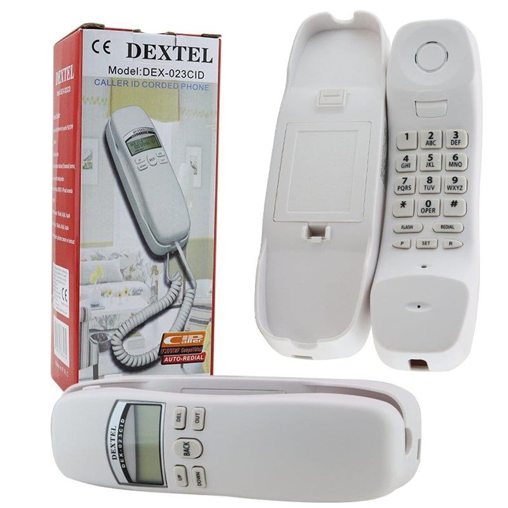 Dextel Dextel DEX-023CID Duvar Tipi Kablolu Ekranlı Telefon - Kablolu Telefonlar