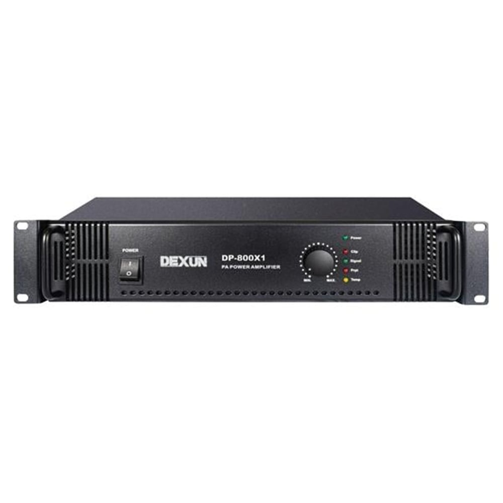 Dexun Dexun Dp-800X1 800W 8 Ohm 70-100V Hat Trafolu Power Anfi - Seslendirme Amfileri