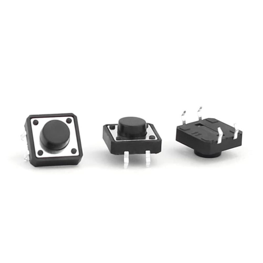 Elektromer Dip Switch 12x12x6 Mm Buton - Fiş - Jack - Şase - Buton - Konnektör
