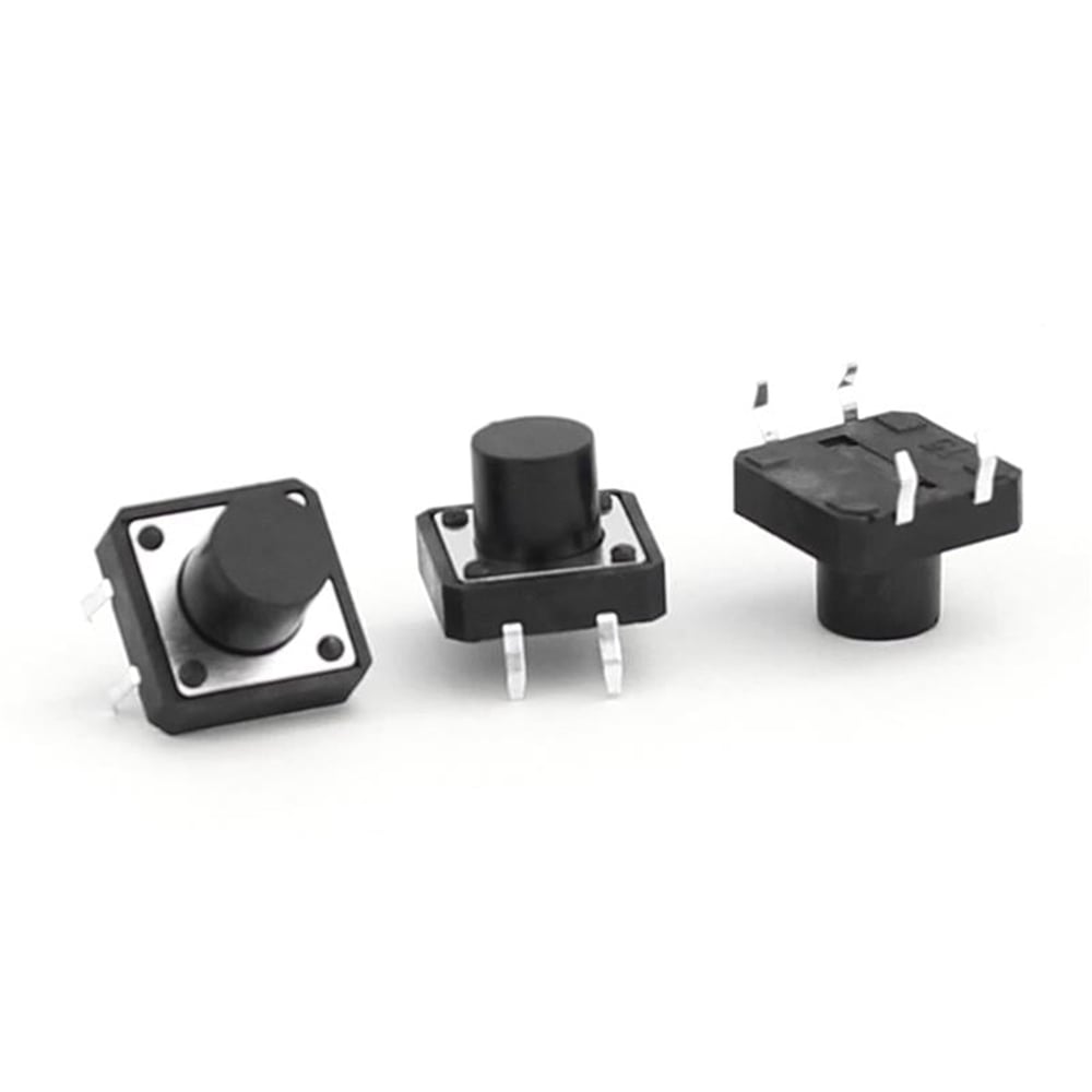 Elektromer Dip Switch 12x12x9 Mm Buton - Fiş - Jack - Şase - Buton - Konnektör