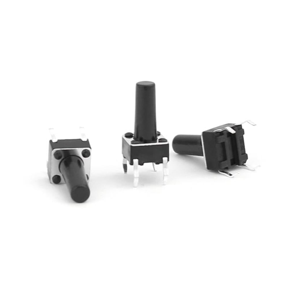 Elektromer Dip Switch 6x6x12 Mm Buton - Fiş - Jack - Şase - Buton - Konnektör