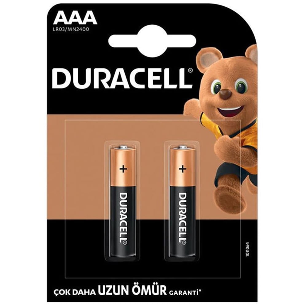 Duracell Duracell 2'li AAA İnce Kalem Pil - Piller