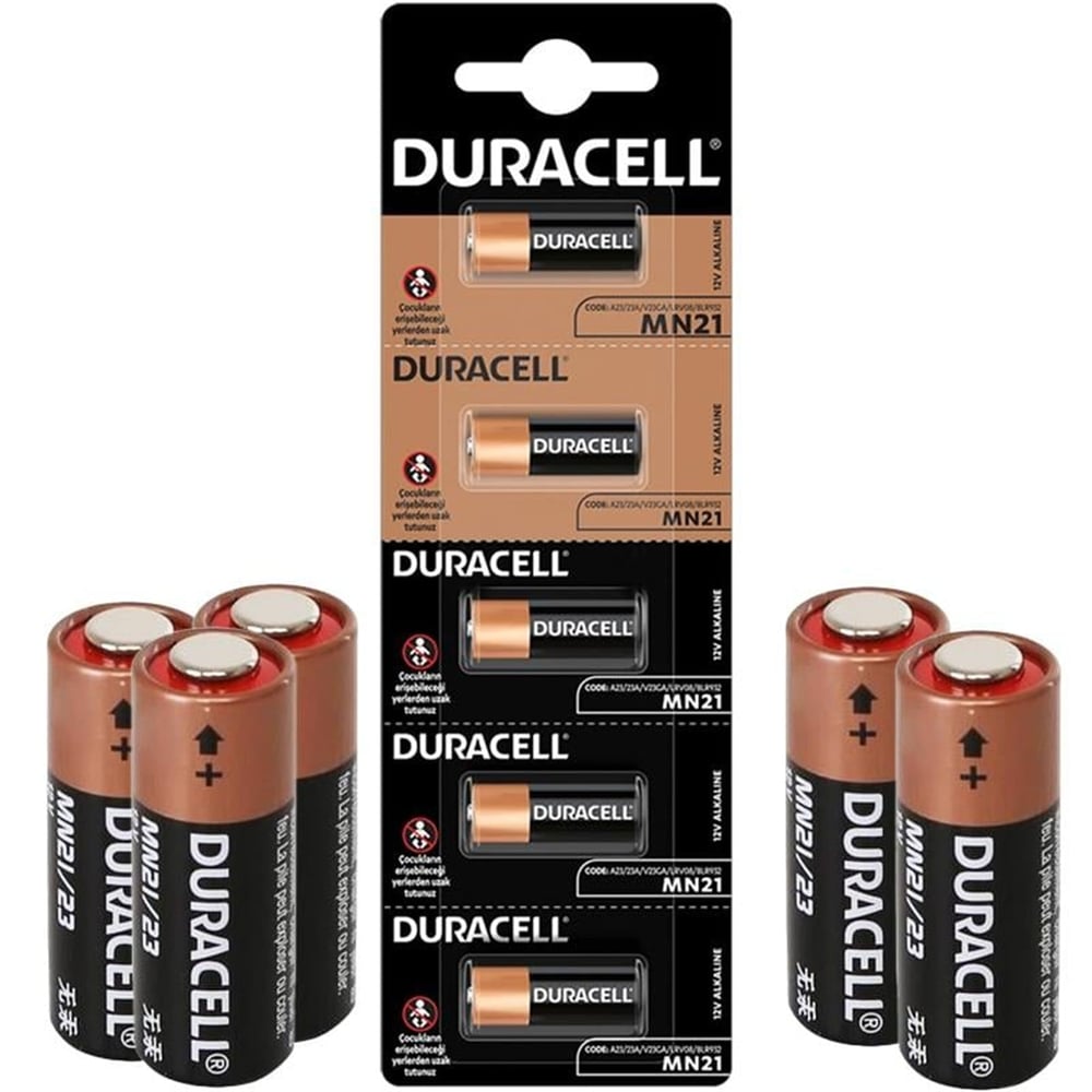 Duracell Duracell Li̇tyum MN21 Alarm Pi̇li 5'li Paket - Piller