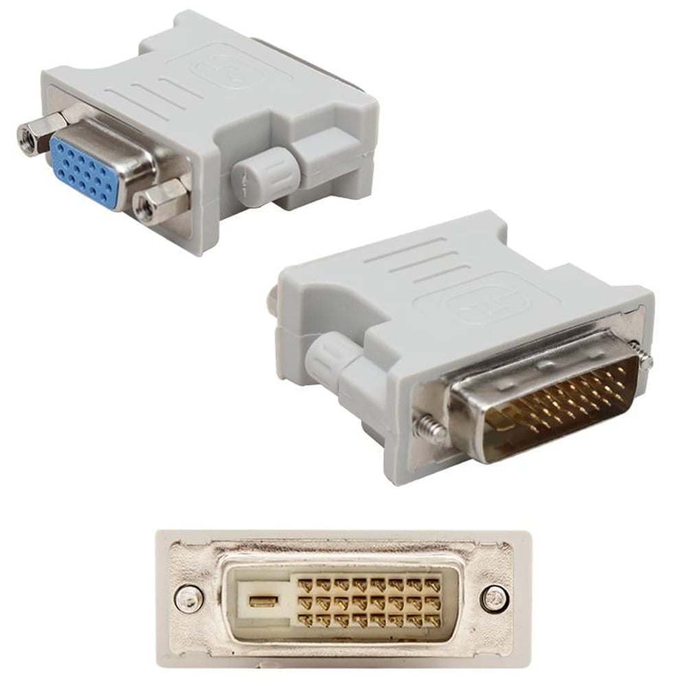 Elektromer DVI Erkek - VGA Dişi Dönüştürücü 24-1 - Fiş - Jack - Şase