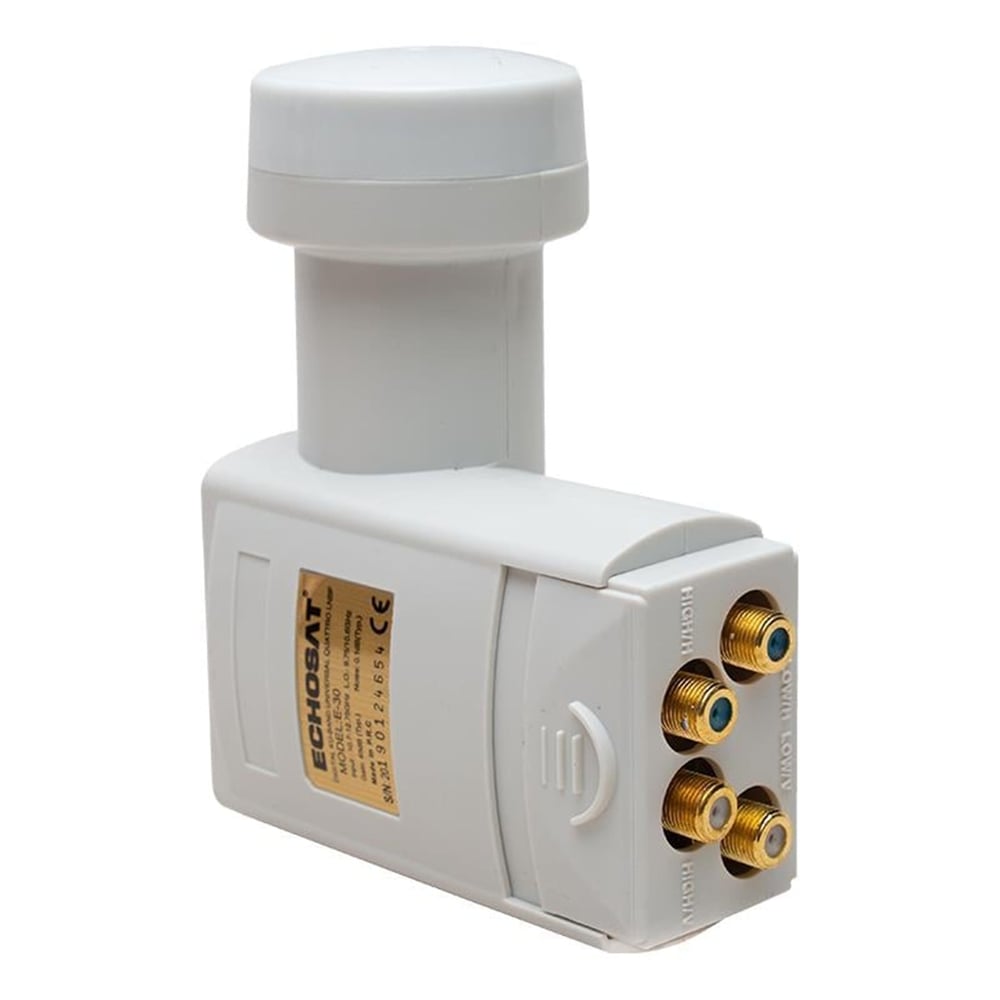 Echosat Echosat E-30 Altın Uçlu Dörtlü Quattro Santral Lnb - Dört Çıkışlı LNB