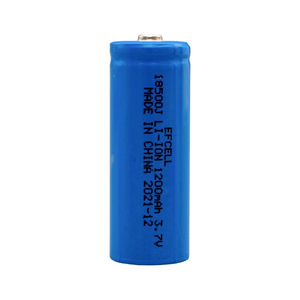 Efcell Efcell 3.7 Volt 1200 mAh Lithium 18500 Pil Başlıklı - Şarjlı Piller