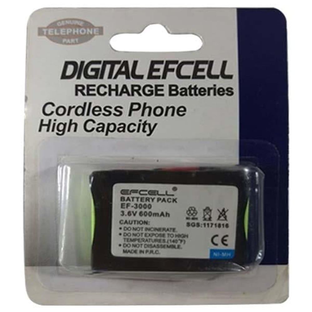 Efcell Efcell Ef-3000 3.6 Volt 600 Mah Telsiz Telefon Pili - Şarjlı Piller
