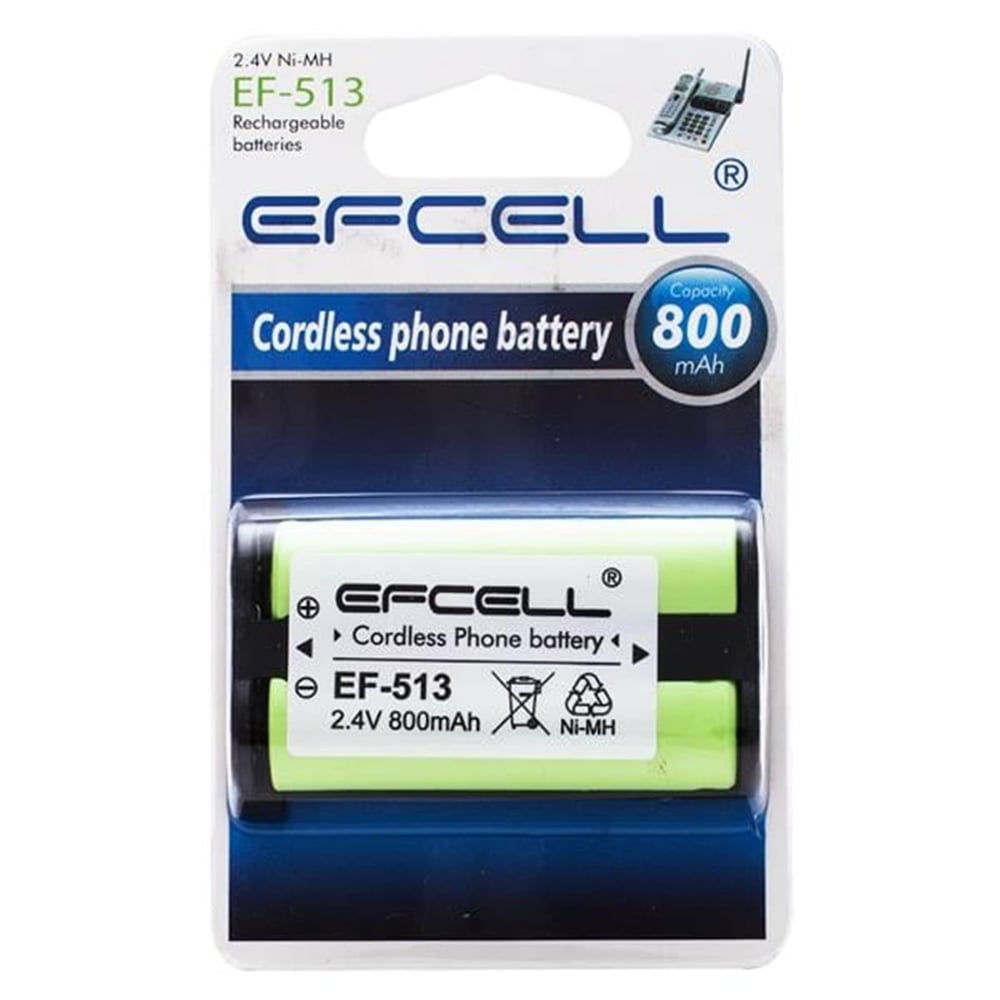 Efcell Efcell EF-513 2.4V 800 mAH Pil - Piller