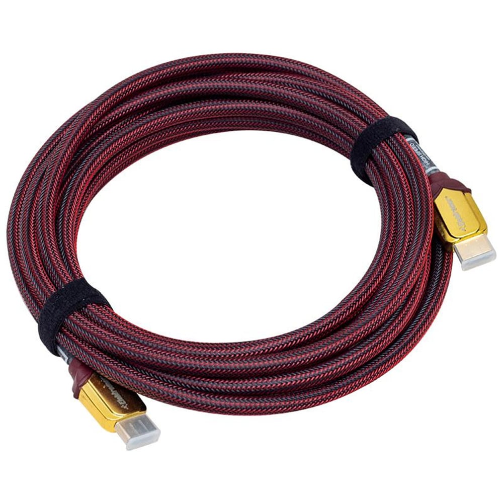 Elektromer Elektromer 3D VIP Altın Uçlu 5 Metre HDMI Kablo - HDMI Kablo