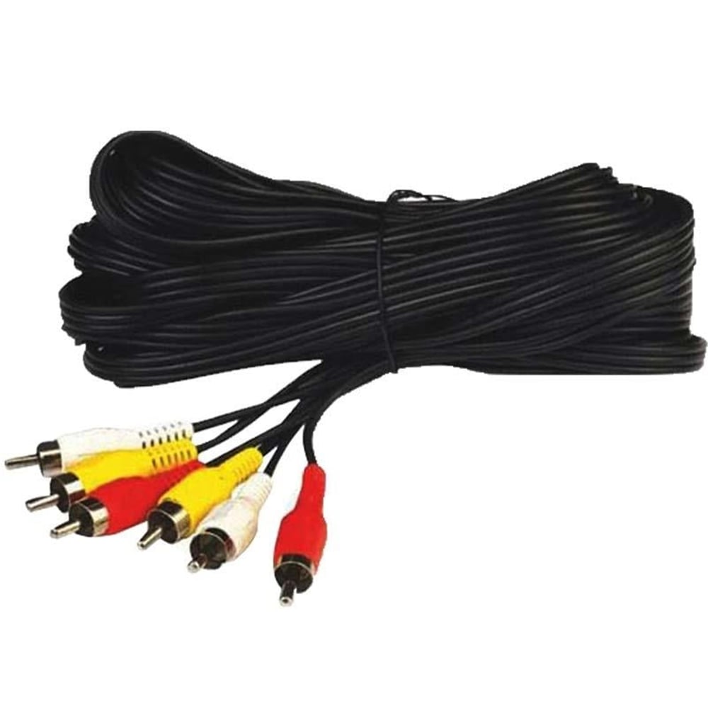 Hey Elektromer 3Rca + 3Rca Kablo 20 Metre - RCA-Ses Kabloları