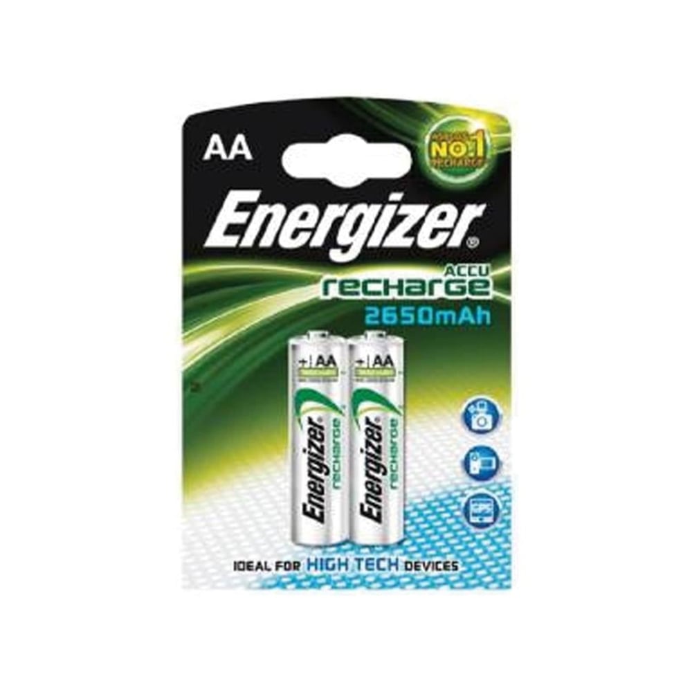 Energizer Energızer E15-3648 Şarjlı 2Li 2650 Mah Aa Kalem Pil (Paket Fiyatı) - Şarjlı Piller