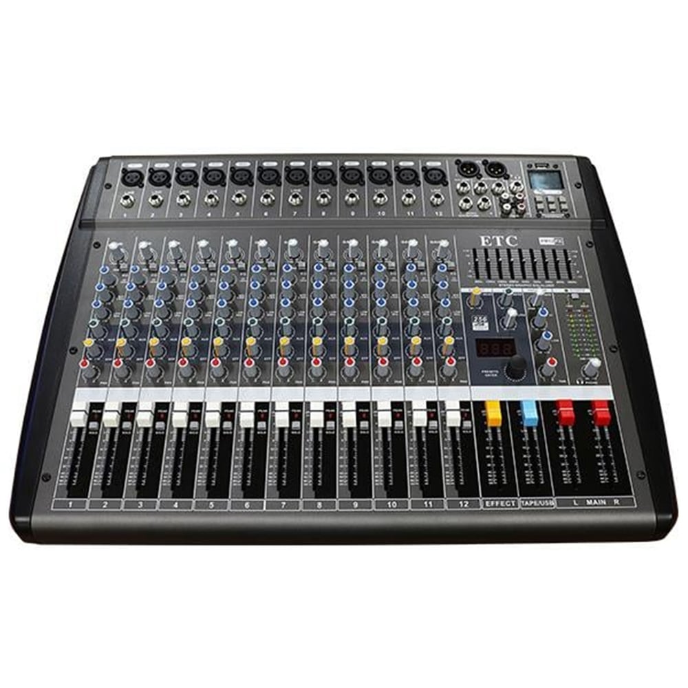 Etc Etc Pm-12 Fx 12 Kanal Deck Mıxer - Cami Anfisi