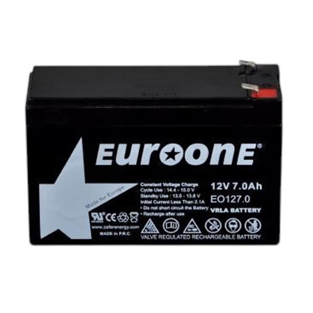 Euroone Euroone Eo127.0-Tg 12 Volt - 7 Amper Kalın Kutup Akü (150 X 65 X 90 Mm) - Aküler