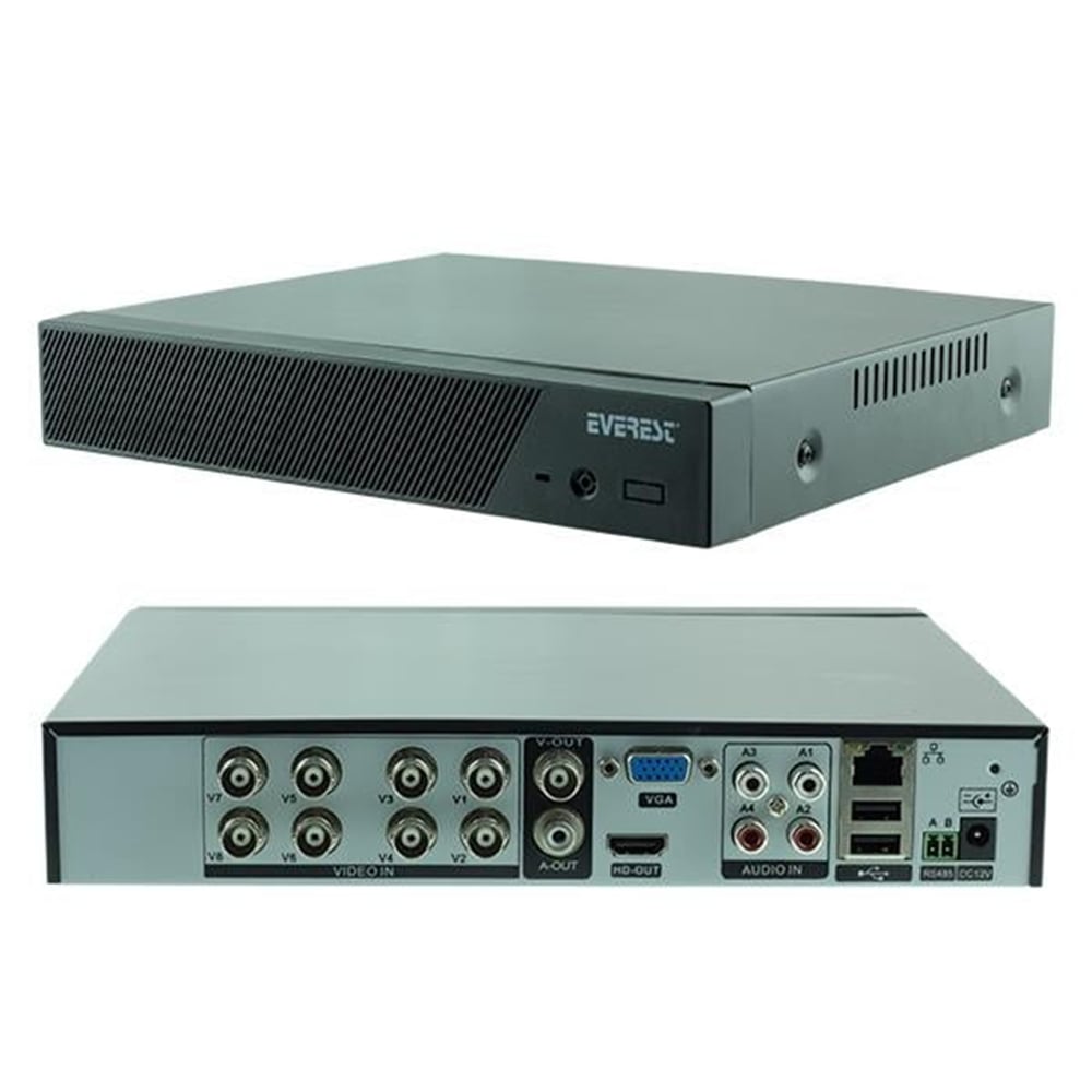 Everest Everest Ahd-918 8 Kanal Görüntü 4 Kanal Ses 1080N Destekli Ahd Kayıt Cihazı - Dvr Kayıt Cihazları