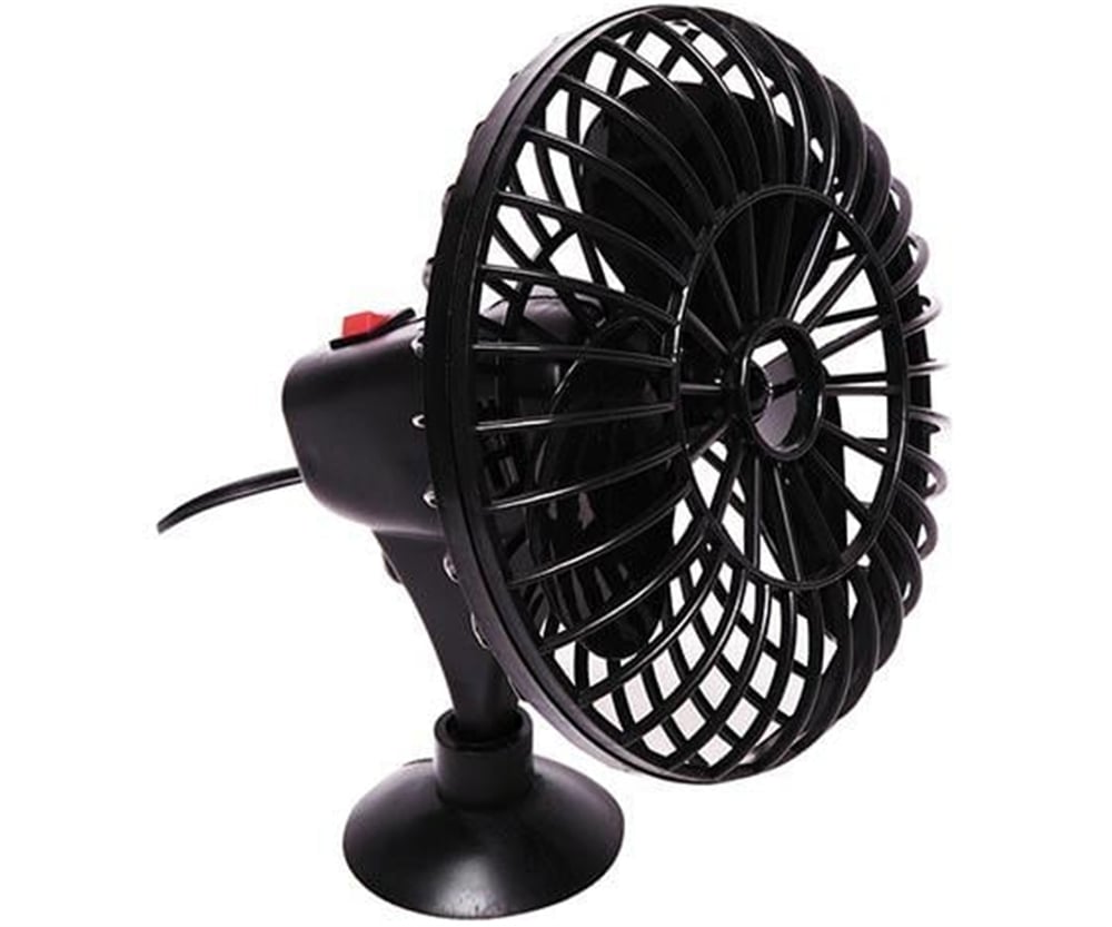 Everest Everest Efn-483 12V 4 Siyah Araç Fanı - Vantilatörler