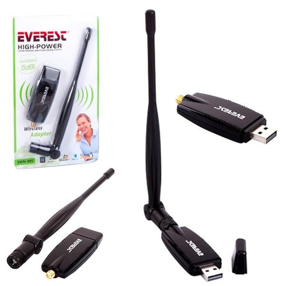 Everest Everest EWN-905 300 Mbps USB Kablosuz Adaptör - Wireless Adaptör