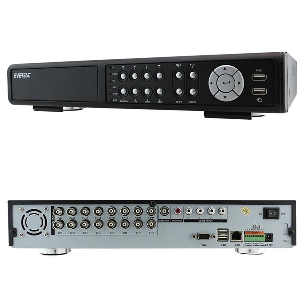 Everest Everest HV-8016 16 Kanal H.264 Kayıt Cihazı - Dvr Kayıt Cihazları