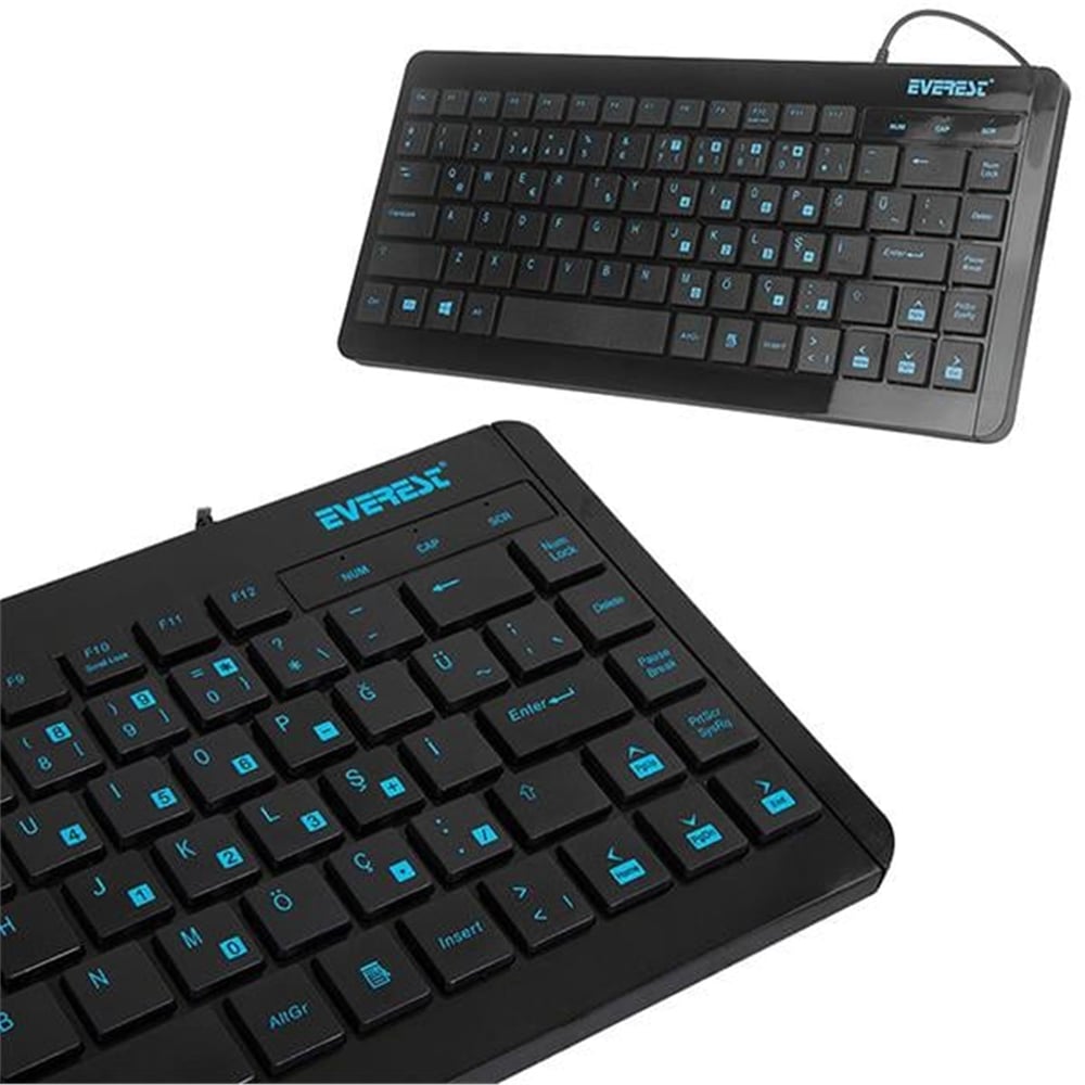 Everest Everest KB-410 USB Q Multimedia Mini Klavye - Klavye