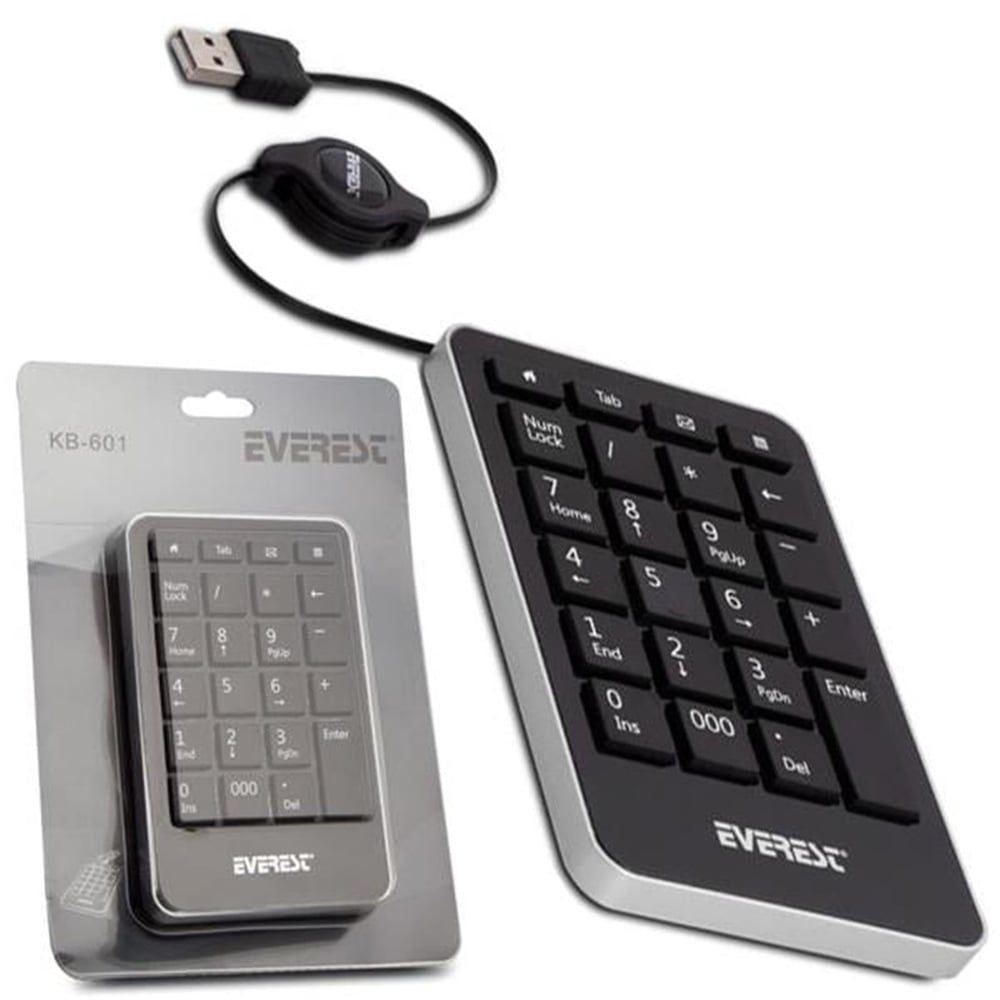 Everest Everest Kb-601 Usb Mini Q Numerik Klavye - Klavye & Mouse Set