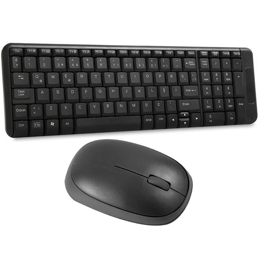 Everest Everest KM-220 Kablosuz Multimedya Q Klavye-Mouse Set - Klavye & Mouse Set