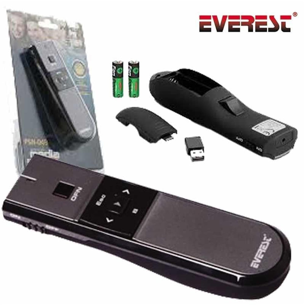 Everest Everest PSN-04B 2.4 GHZ Kablosuz Profesyonel Sunum Cihazı - Projeksiyon Kumanda