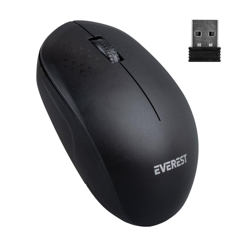 Everest Everest SMW-88 USB Siyah 1200 DPI 2.4Ghz Kablosuz Mouse - Mouse