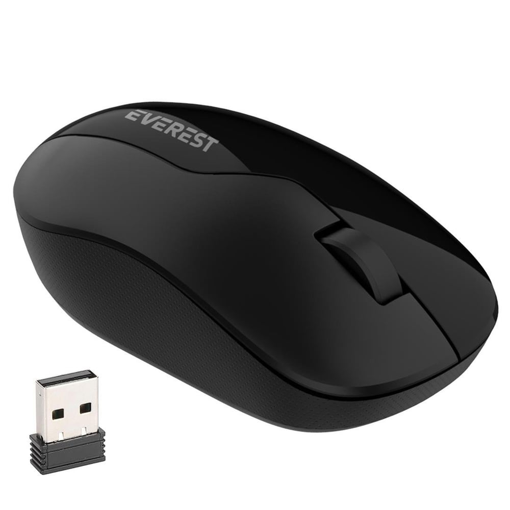 Everest Everest SMW-973 USB Siyah 2.4Ghz 1200DPI Kablosuz Optik Mouse 5 Metre Menzilli - Mouse