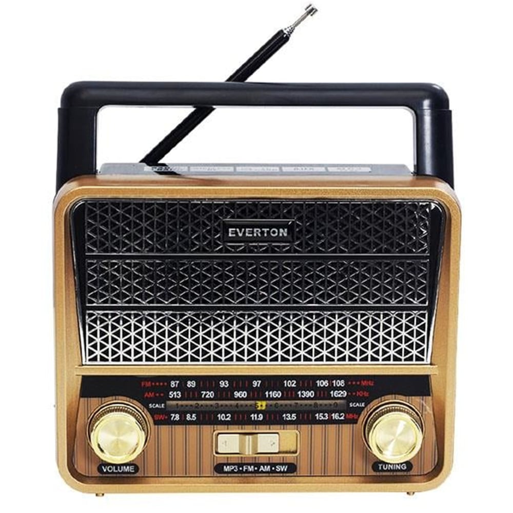 Everton Everton RT-314 USB-SD-FM-Bluetooth Destekli Nostaljik Radyo - Taşınabilir Radyo