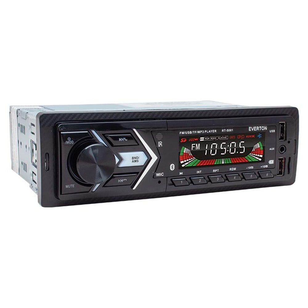 Everton Everton RT-5001 Bluetoothlu USB/SD/FM/AUX/MP3 Çalarlı  Mekaniksiz Oto Teyp - Oto Teyp