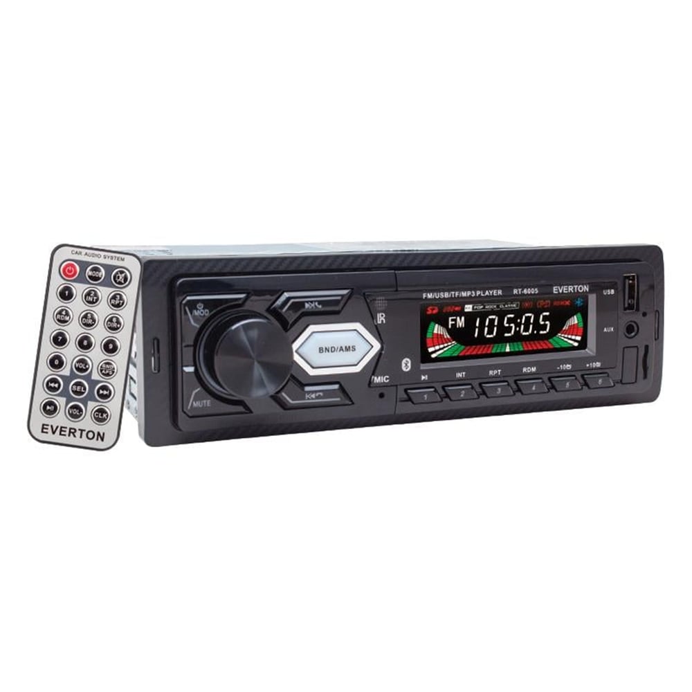 Everton Everton RT-6005 Bluetoothlu USB/SD/FM/AUX/MP3 Çalarlı Mekaniksiz Oto Teyp - Oto Teyp