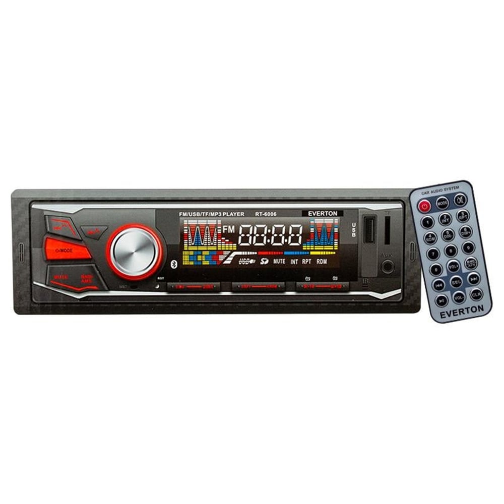 Everton Everton RT-6006 Bluetoothlu USB/SD/FM/AUX/BT MP3 Çalarlı Mekaniksiz Oto Teyp - Oto Teyp