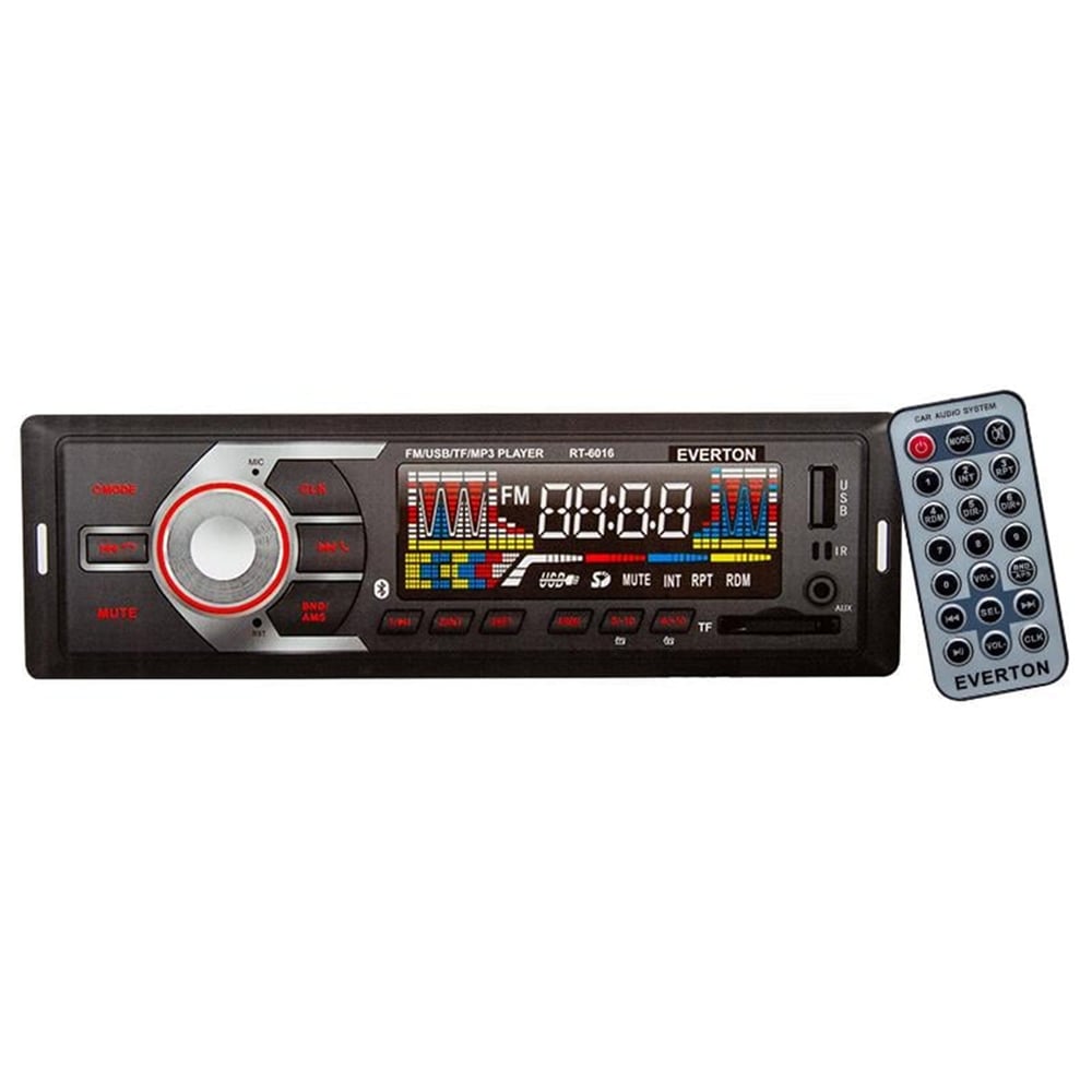 Everton Everton RT-6016 Bluetoothlu USB/TF/SD/FM/AUX/BT MP3 Çalarlı Mekaniksiz Oto Teyp - Oto Teyp