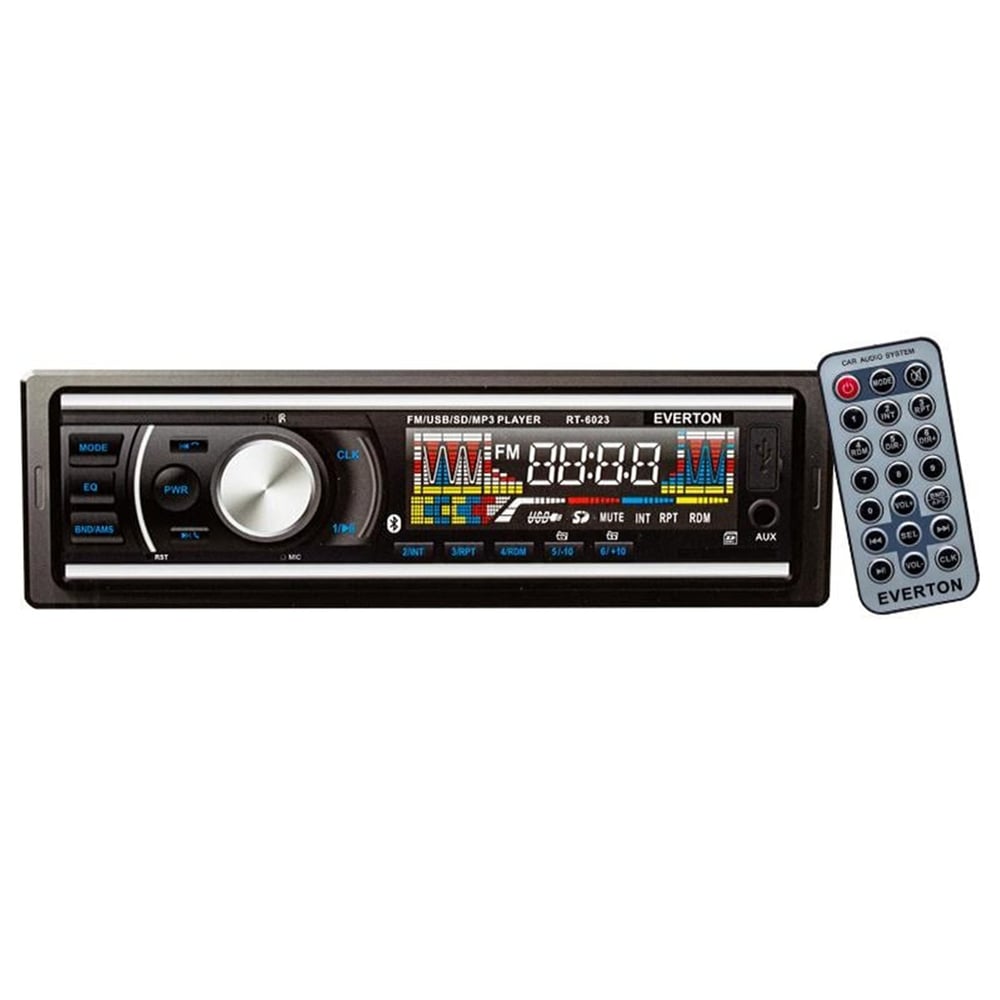 Everton Everton RT-6023 Bluetoothlu USB/SD/FM/AUX/BT MP3 Çalarlı Mekaniksiz Oto Teyp - Oto Teyp