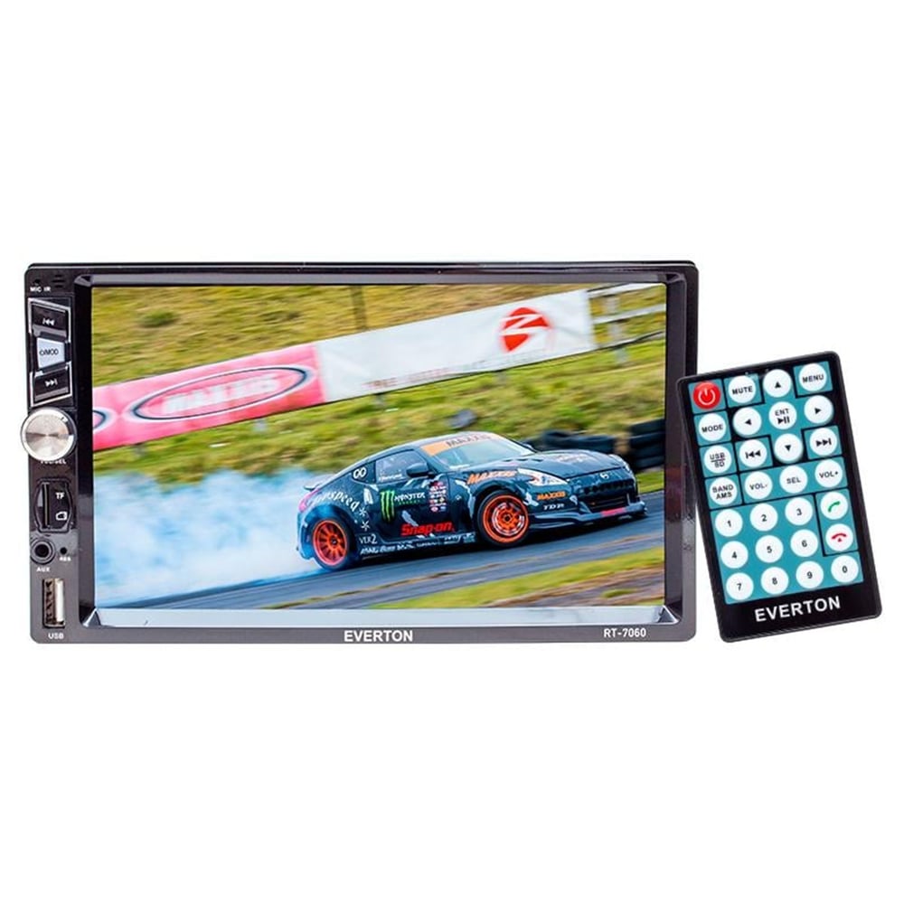 Everton Everton RT-7060 7 inç Tft USB-SD-Bluetooth Double DIN Oto Teyp (Geri Vites Kamera Takılabilir) - Double Teyp