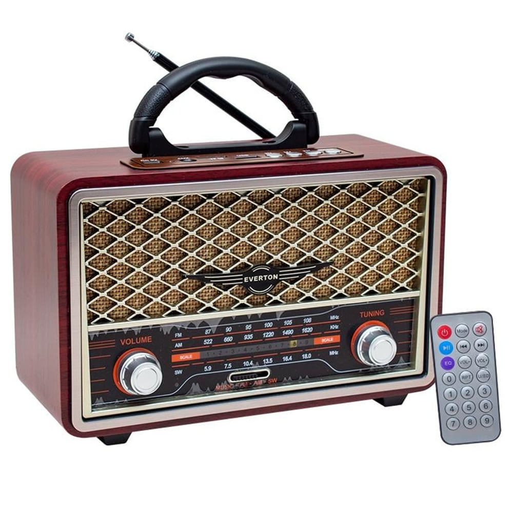 Everton Everton RT-809BT USB/SD/FM/Bluetooth Destekli Nostaljik Radyo - Taşınabilir Radyo