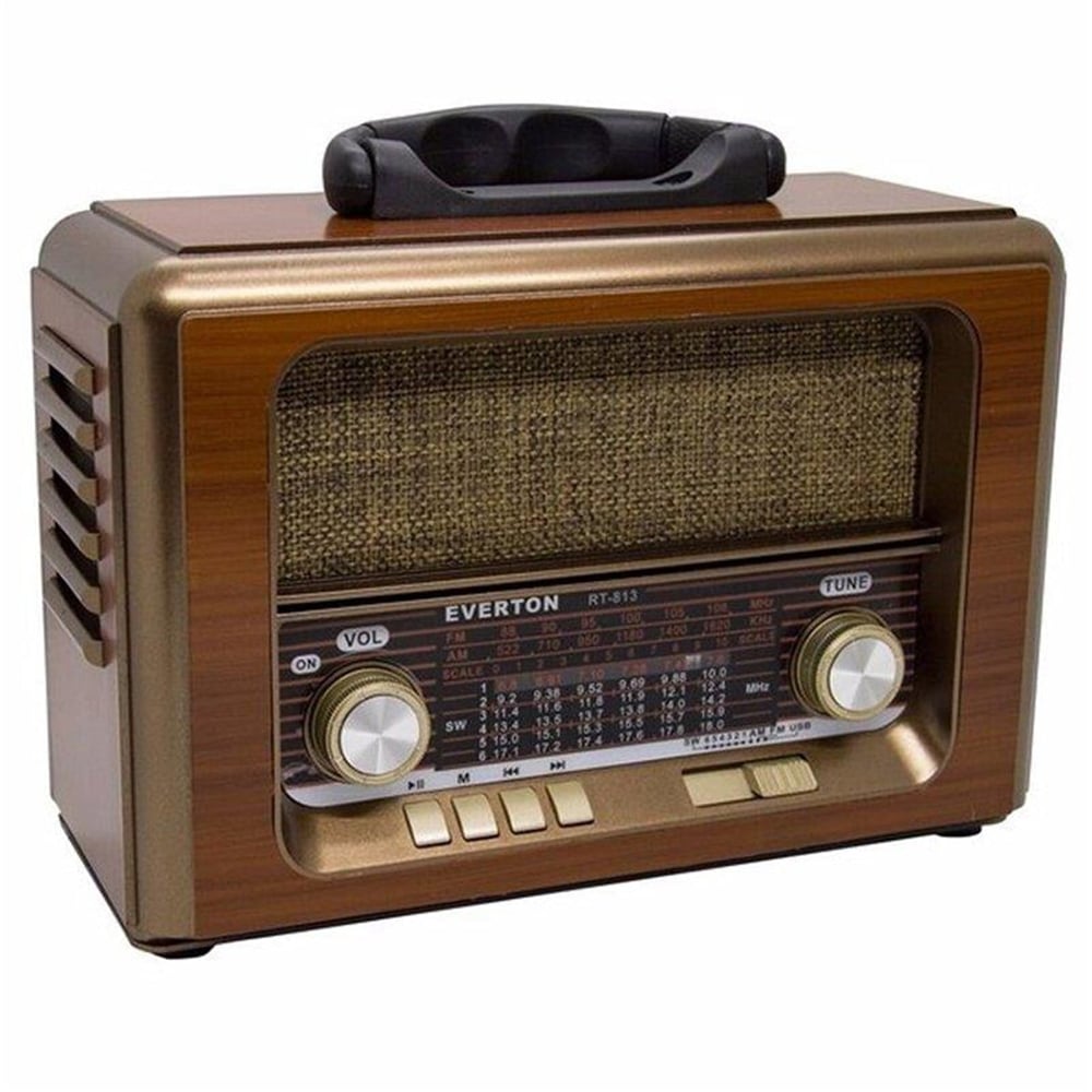 Everton Everton RT-813 USB-SD-FM-SW Destekli Nostaljik Müzik Kutusu - Ses Sistemleri