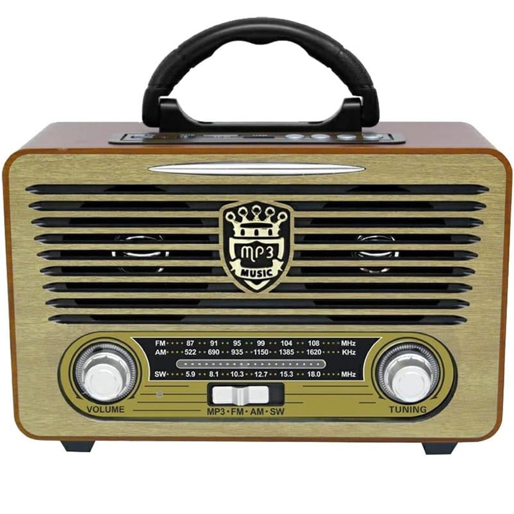 Everton Everton RT-853 USB-SD-FM-Bluetooth Destekli Nostaljik Radyo - Taşınabilir Radyo