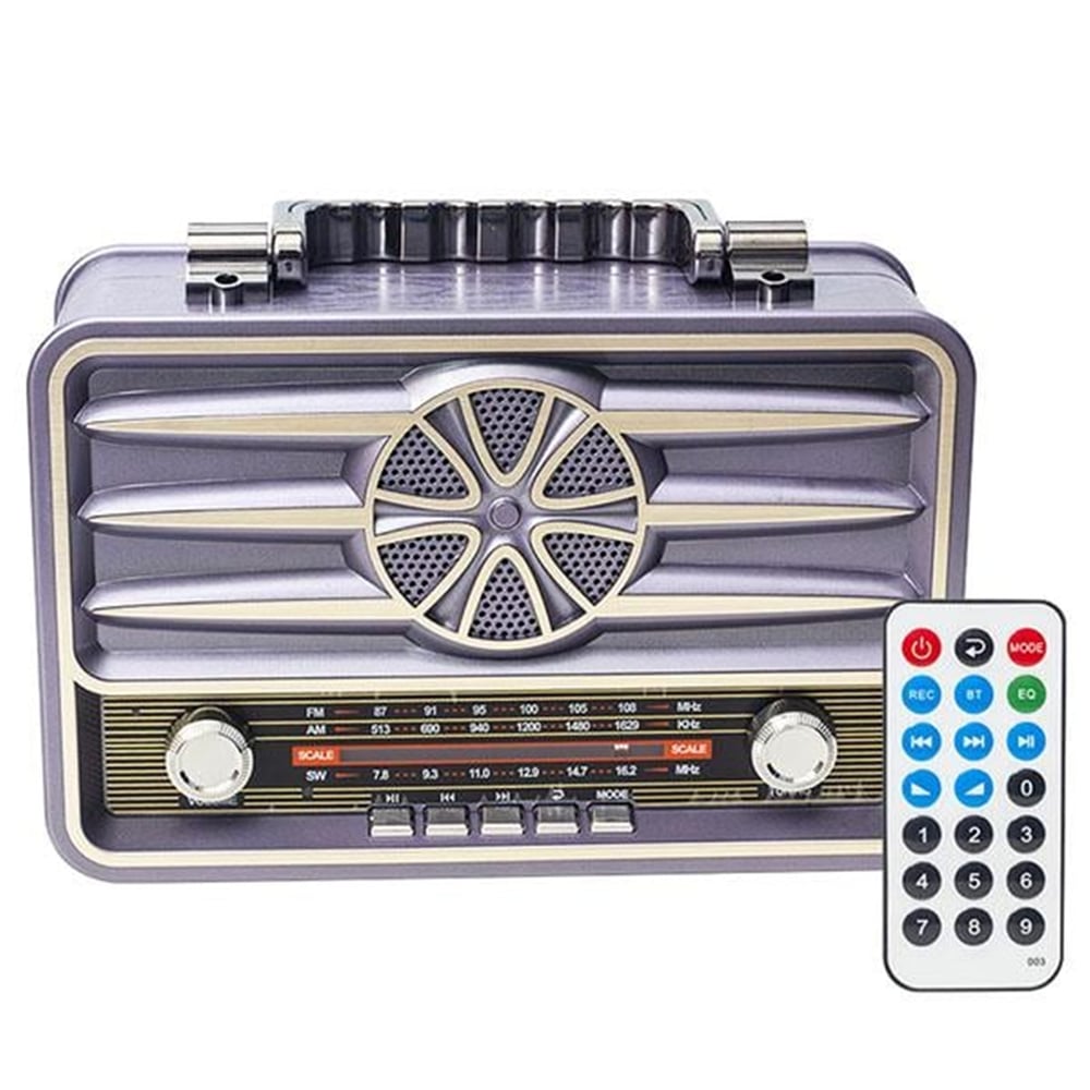 Everton Everton RT-881BT USB-SD-FM-AW-SW-Aux-Bluetooth Destekli Kumandalı Nostaljik Radyo - Taşınabilir Radyo