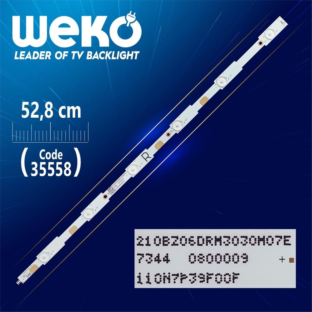 Weko EVT LBM550E0601-DQ-1 (L) - LM-M0750922 - 52.8 Cm 6 Ledli - (WK-442) Tv Led Bar - Tv Led Bar