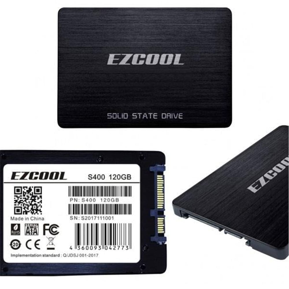 Ezcool Ezcool S400 120 GB 2.5'' 560-530 MB/S SSD Harddisk - SSD Harddisk