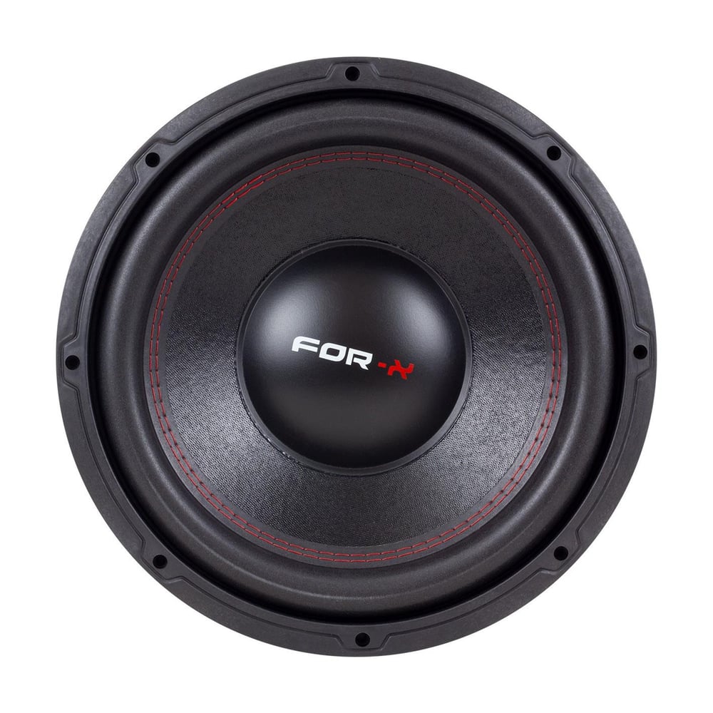 For-X For-X 12'' 30 Cm 1200 Watt 4 Ohm 300w Rms 92 Db Kırmızı Oto Subwoofer XW-12R - Oto Hoparlör