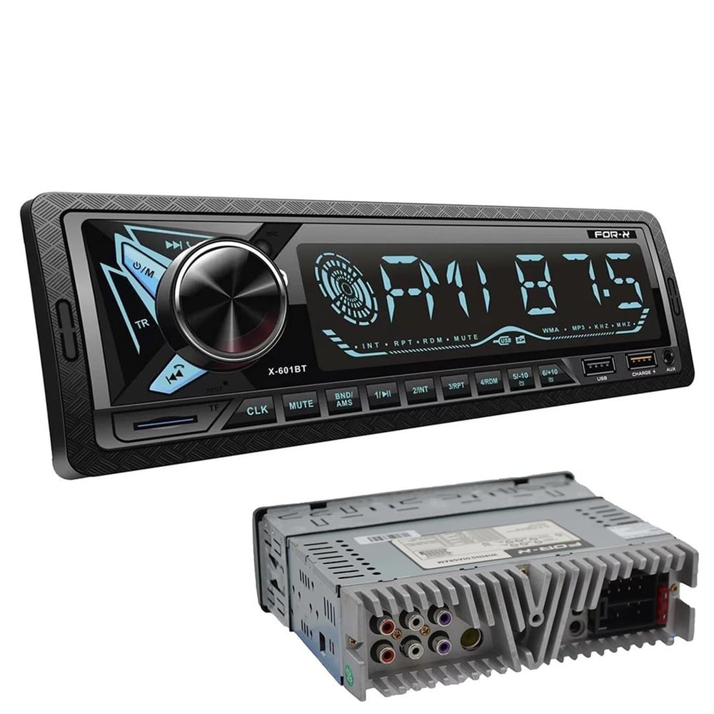 For-X For-X X-601BT Bluetooth/AUX/FM/USB 4X60W Kumandalı Oto Teyp Geniş Ekranlı - Oto Teyp