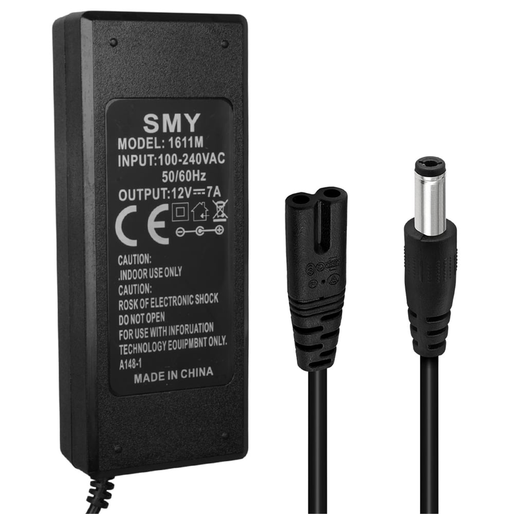 Fully Fully 1611M 12 Volt - 7 Amper 5.5*2.5 Uçlu Plastik Kasa Masaüstü Adaptör - Adaptörler