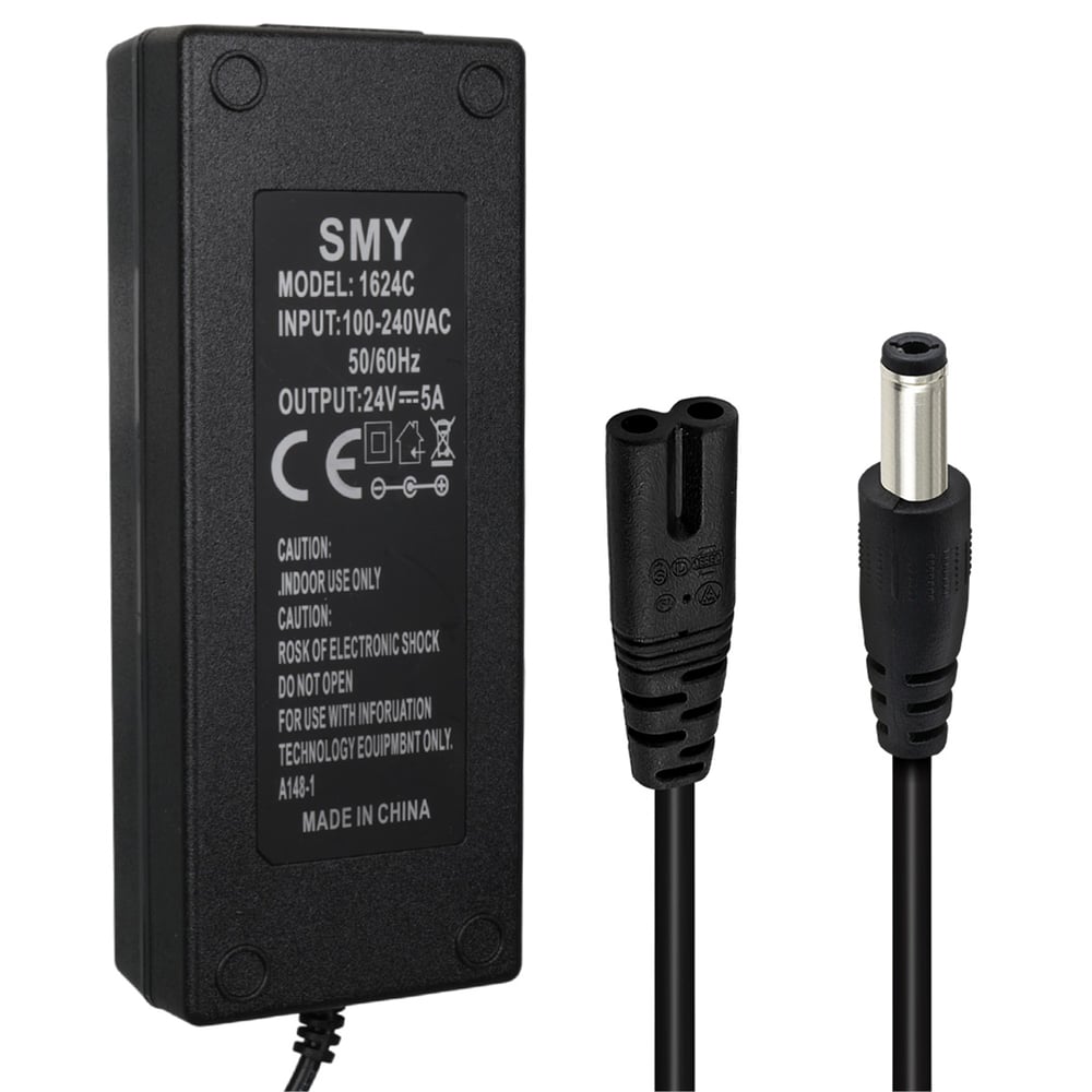 Fully Fully 1624C 24 Volt 5 Amper 5.5 x 2.5 Uç Plastik Kasa Monitör Adaptörü - Adaptörler