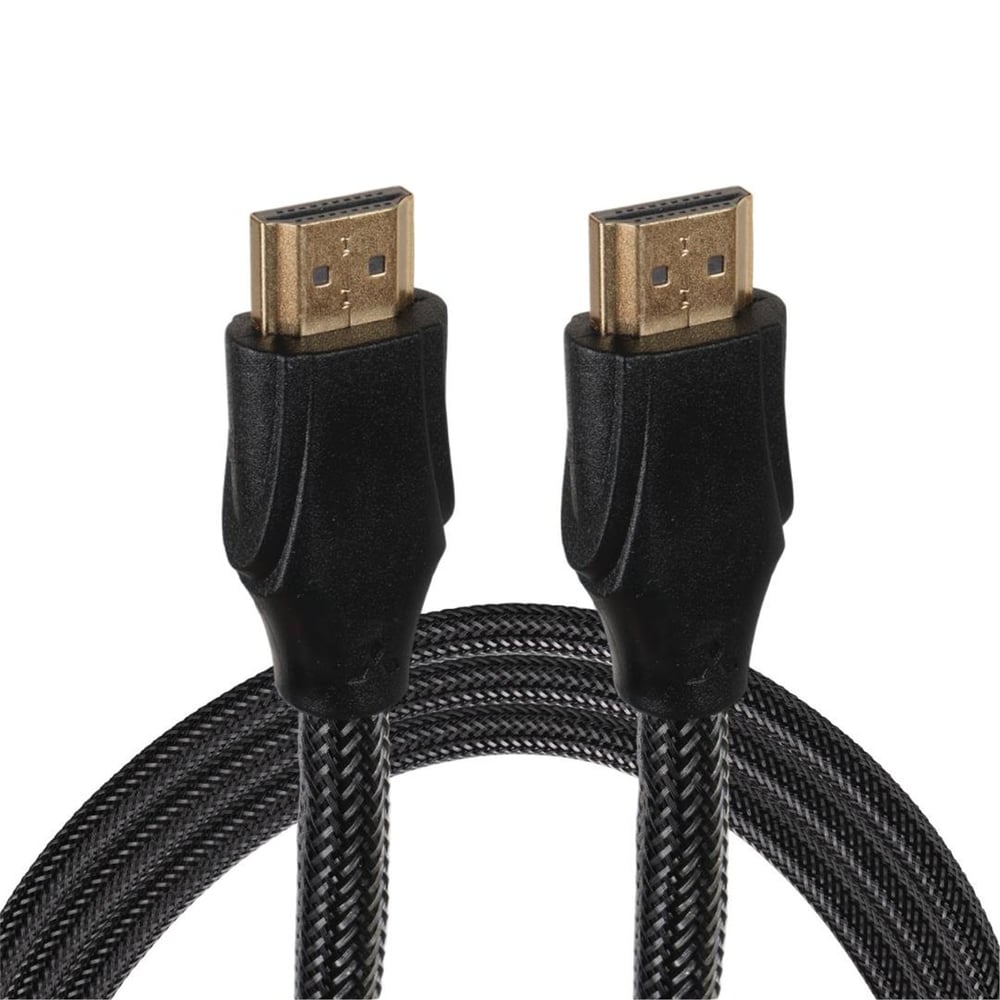 Fully Fully G-507B 19+1 Pin V2.0 4K 60Hz 3 Metre Örgülü Gold HDMI Kablo - HDMI Kablo