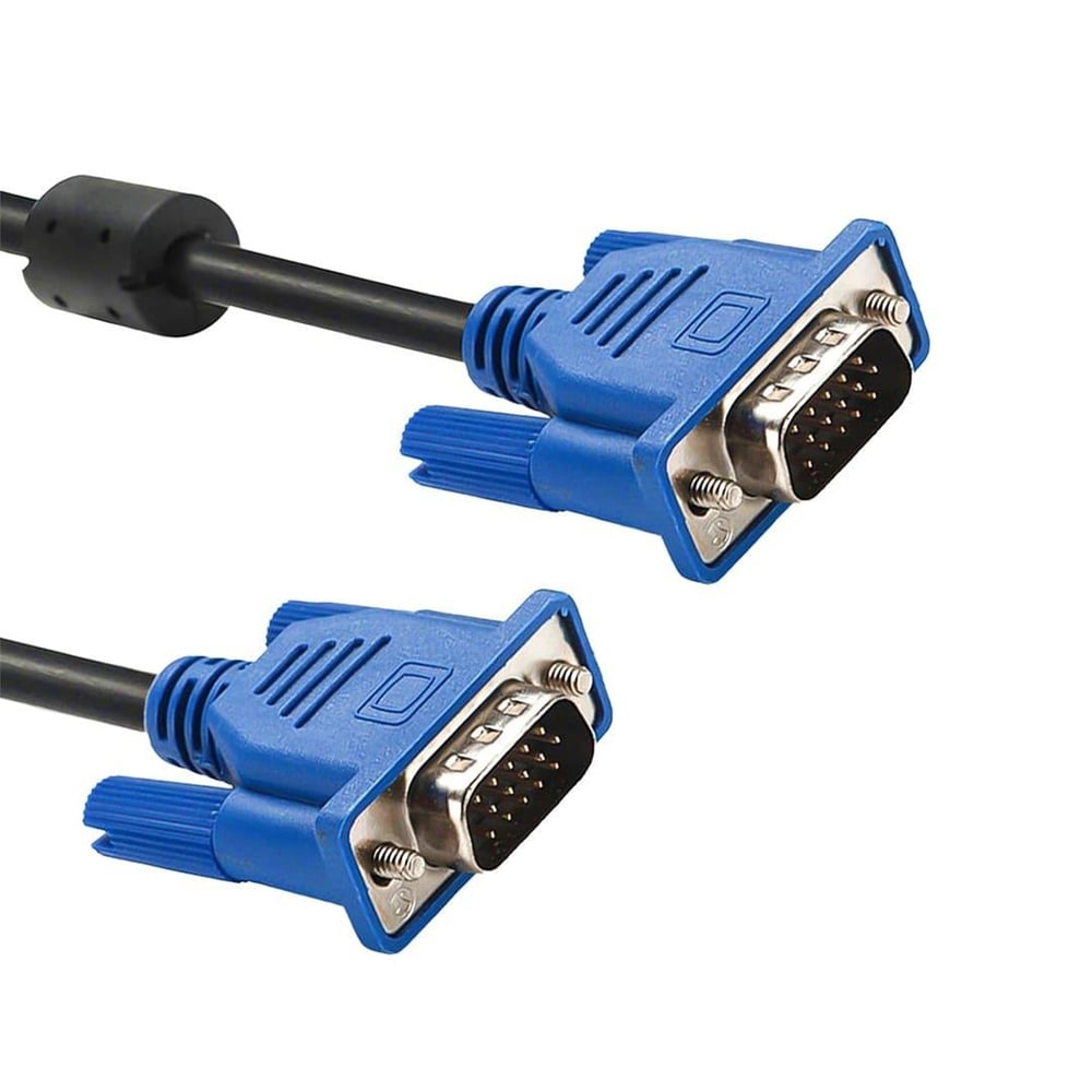 Powermaster Fully G-537B 15 Pin 3+6 Erkek/Erkek 3 Metre VGA Görüntü Kablosu - VGA Kablolar