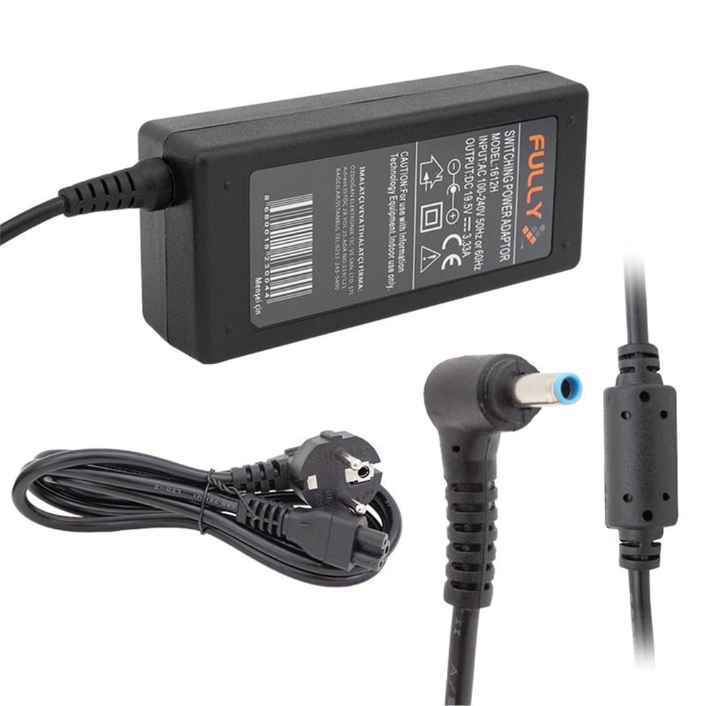 Fully Fully O-1612H Dell 19.5 Volt 3.33 A Notebook Adaptör 4.5*3.0 Uç - Adaptörler